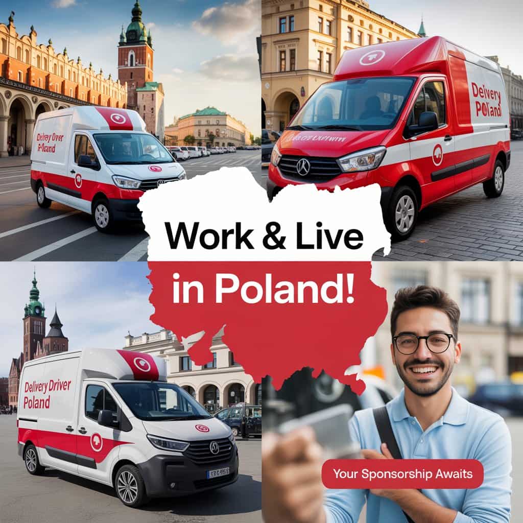 Delivery Driver Jobs in Poland with Sponsorship