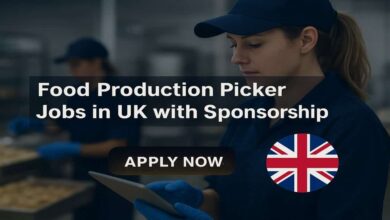 Food Production Picker Jobs in UK with Sponsorship