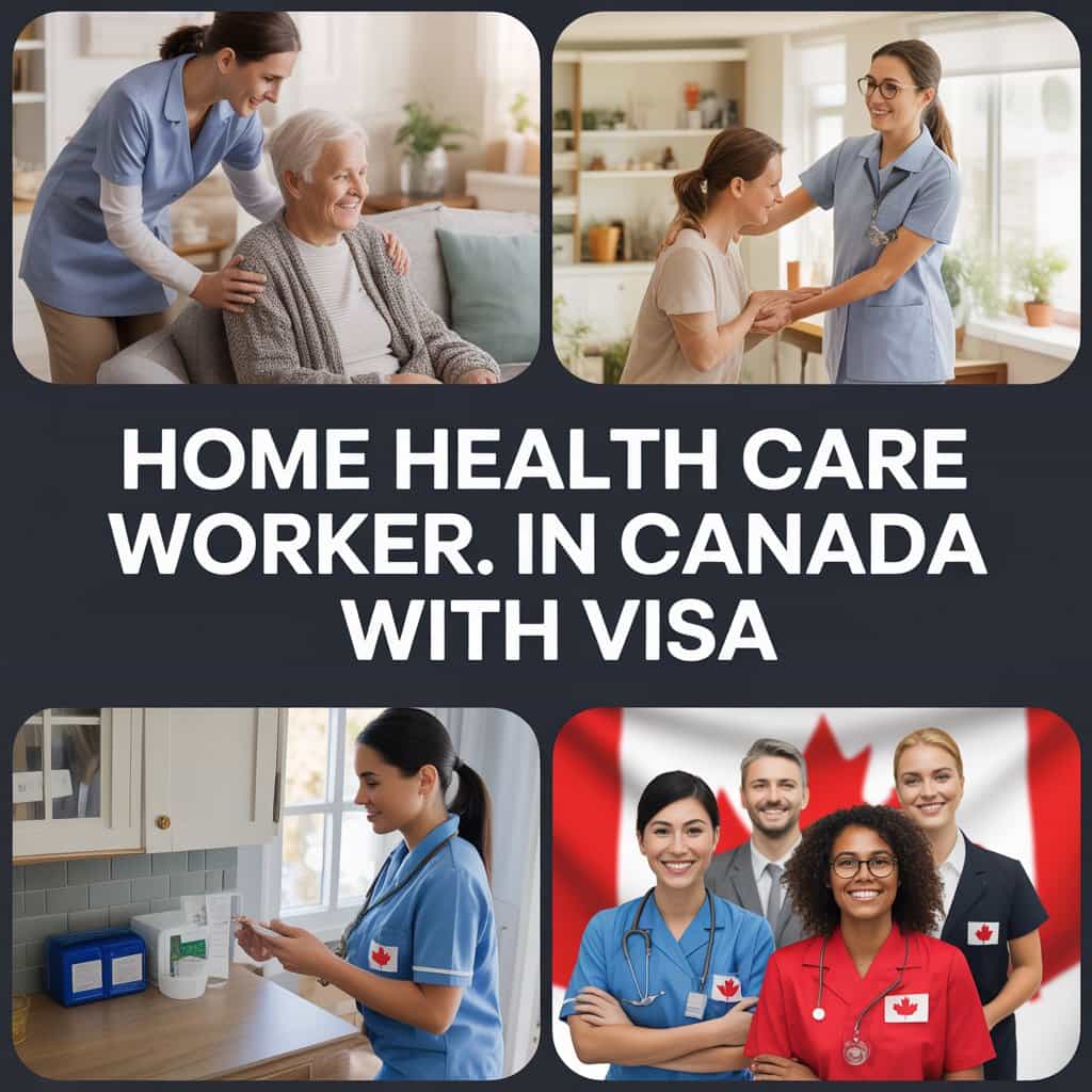 Home Health Care Worker Jobs in Canada with Visa