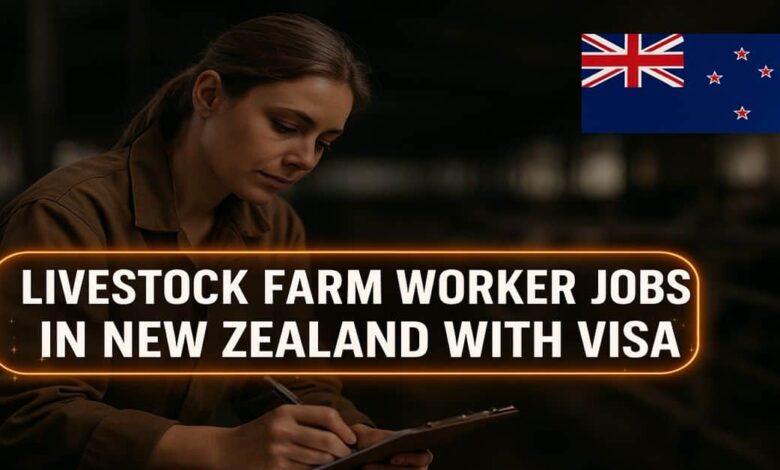 Livestock Farm Worker Jobs in New Zealand with Visa