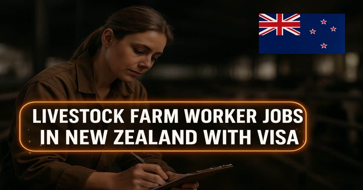 Livestock Farm Worker Jobs in New Zealand with Visa