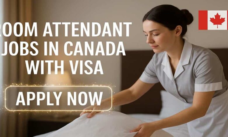 Room Attendant Jobs in Canada with Visa