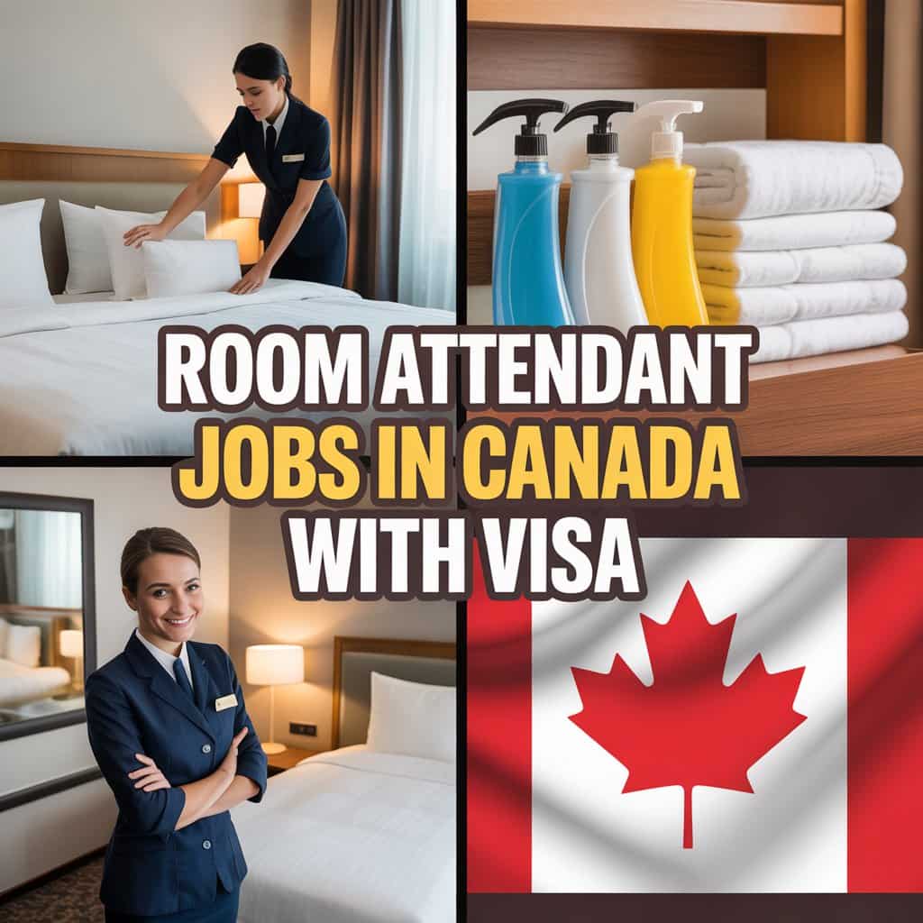 Room Attendant Jobs in Canada with Visa