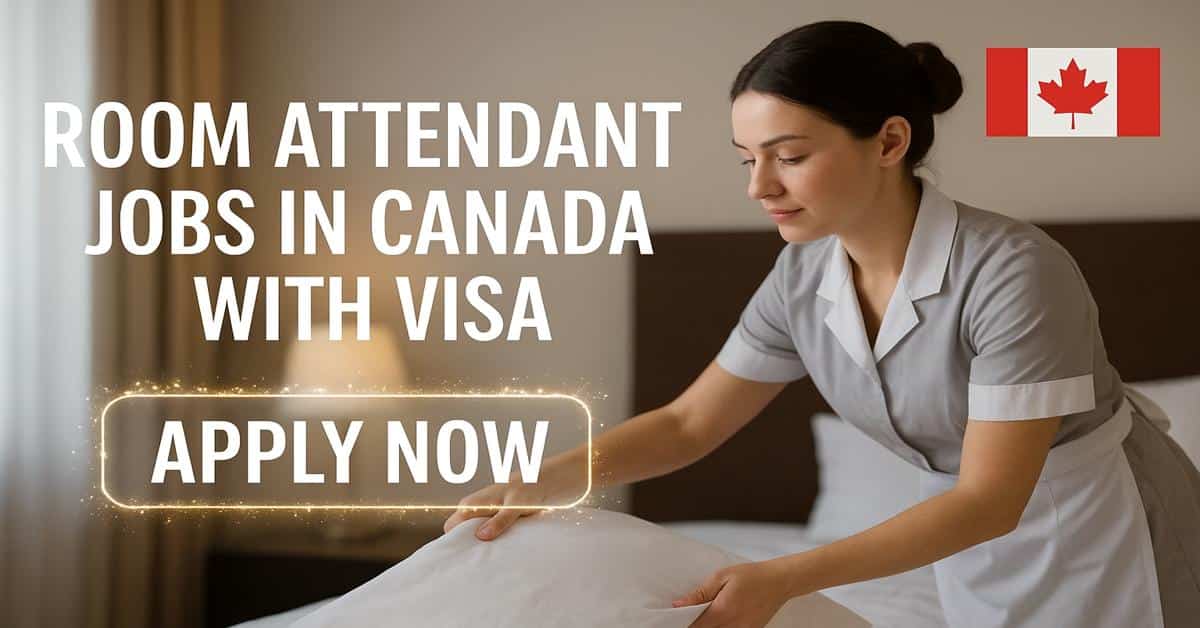 Room Attendant Jobs in Canada with Visa