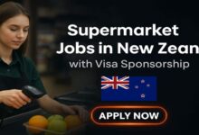 Supermarket Jobs in New Zealand with Visa Sponsorship