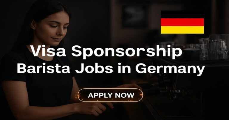 Visa Sponsorship Barista Jobs in Germany