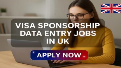 Visa Sponsorship Data Entry Jobs in UK