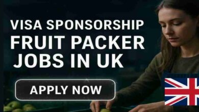 Visa Sponsorship Fruit Packer Jobs in UK