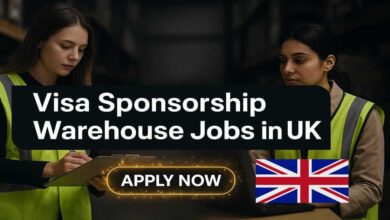 Visa Sponsorship Warehouse Jobs in UK