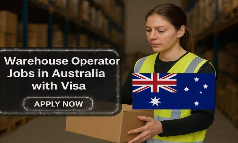 Warehouse Operator Jobs in Australia with Visa