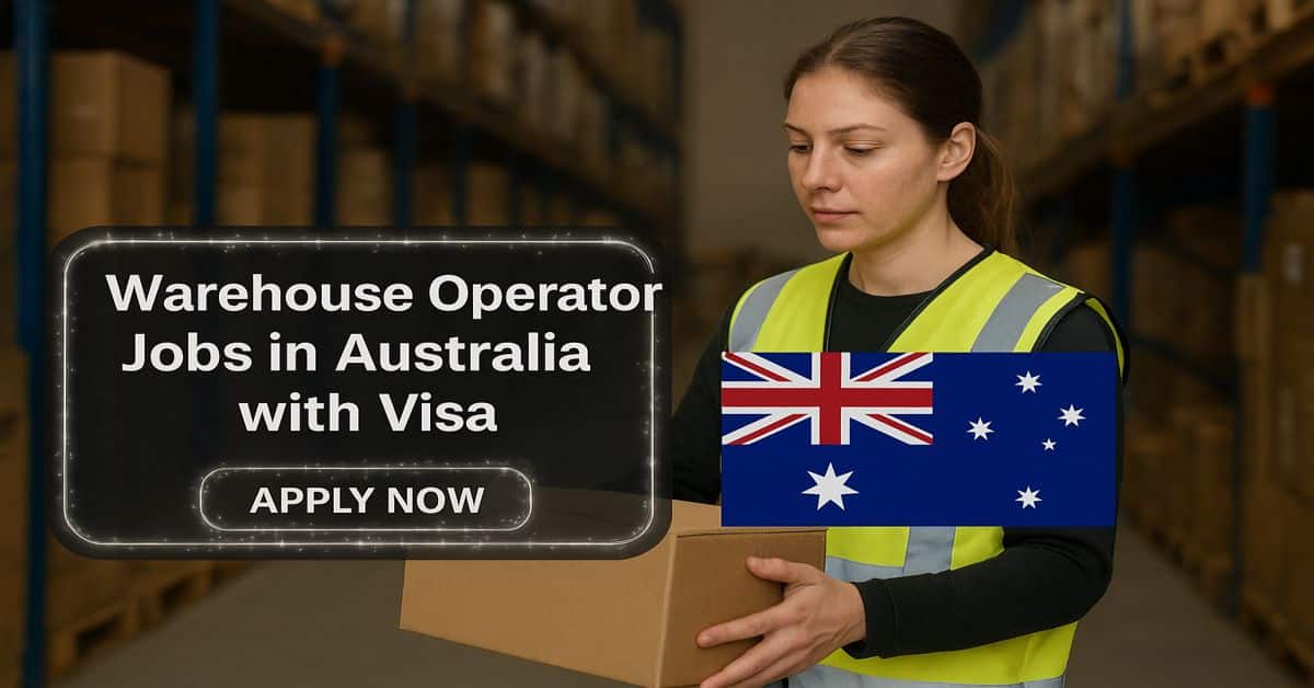 Warehouse Operator Jobs in Australia with Visa