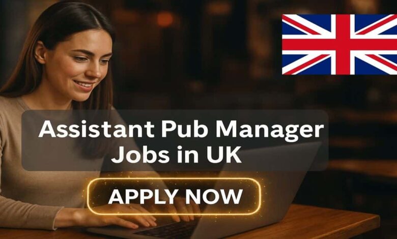 Assistant Pub Manager Jobs in UK