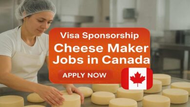 Visa Sponsorship Cheese Maker Jobs in Canada