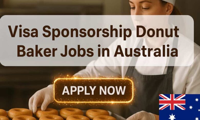 Visa Sponsorship Donut Baker Jobs in Australia