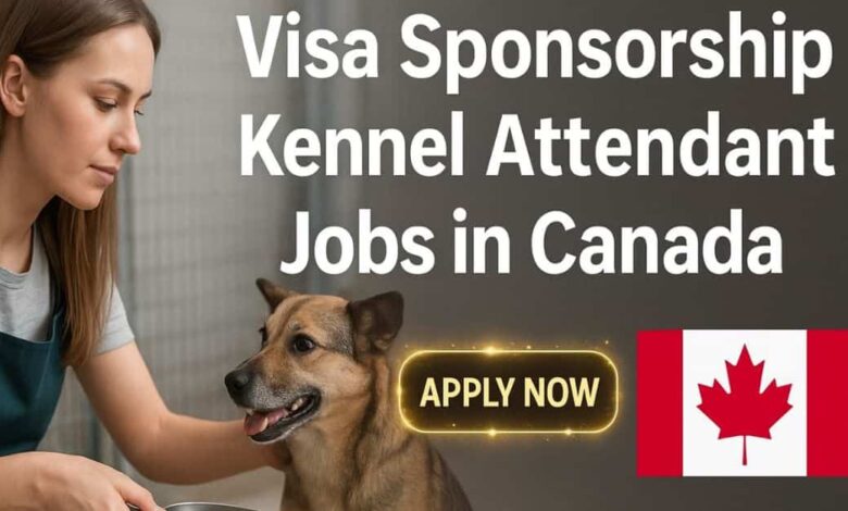 Visa Sponsorship Kennel Attendant Jobs in Canada