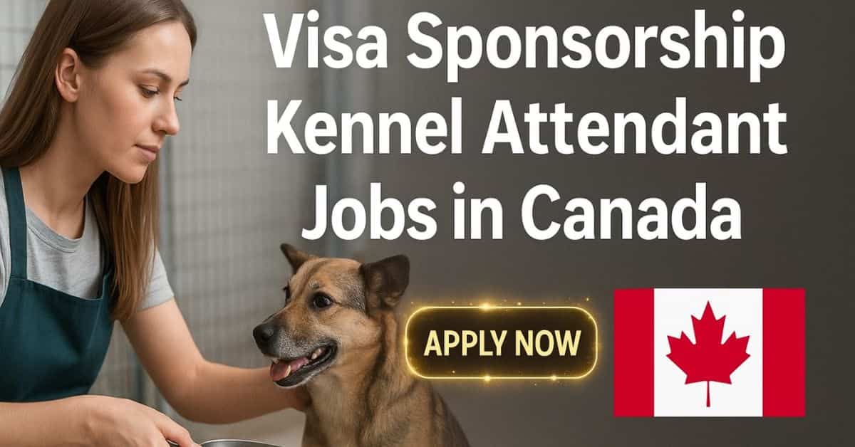 Visa Sponsorship Kennel Attendant Jobs in Canada