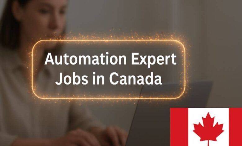 Automation Expert Jobs in Canada