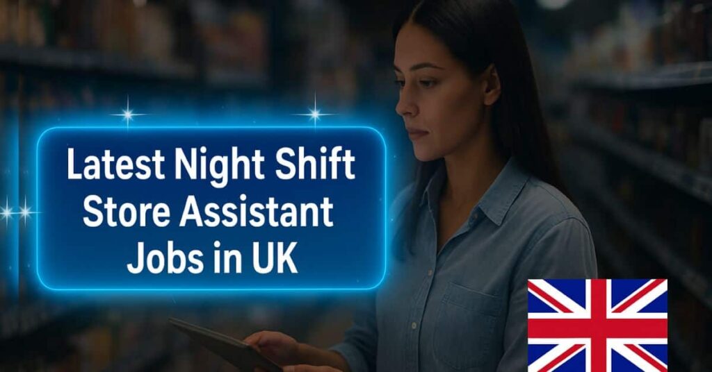 Latest Night Shift Store Assistant Jobs in UK
