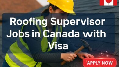 Roofing Supervisor Jobs in Canada with Visa