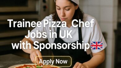 Trainee Pizza Chef Jobs in UK with Sponsorship